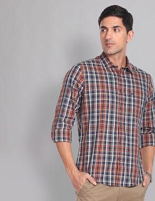 earth mint versatile twill casual shirt