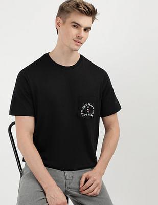 hilfiger arch pocket t-shirt