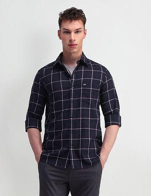 manhattan slim fit shirt