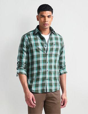 manhattan slim fit twill shirt