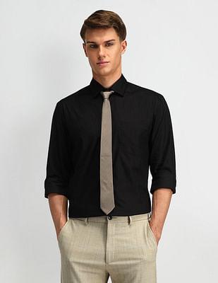 solid cotton shirt