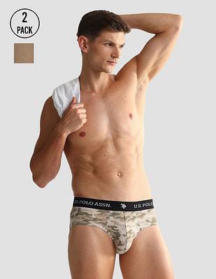 elasticized waist oeb09 briefs - pack of 2