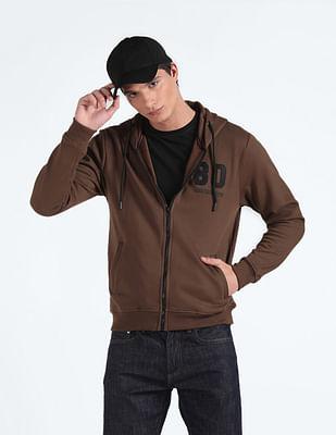 zip up hooded jacket