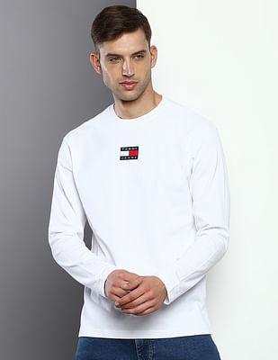 transitional organic cotton logo badge t-shirt