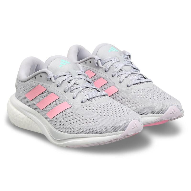 adidas supernova 2 w women running shoe silver