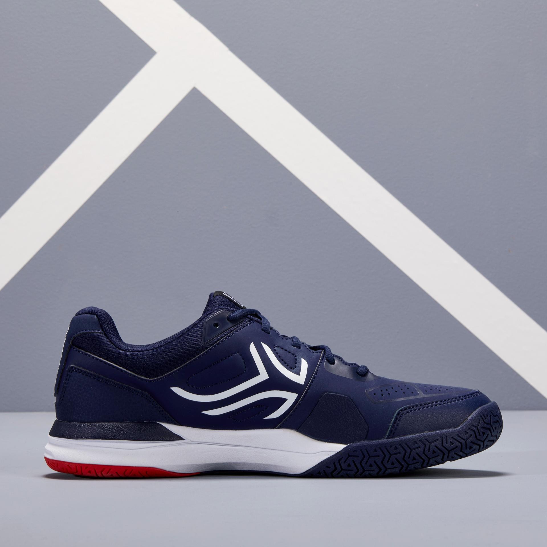 men tennis multi-court shoes - ts500 navy