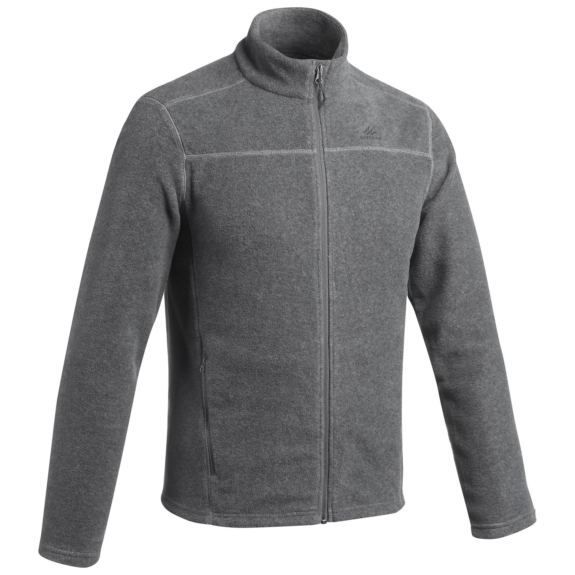 men's hiking fleece jacket - mh120