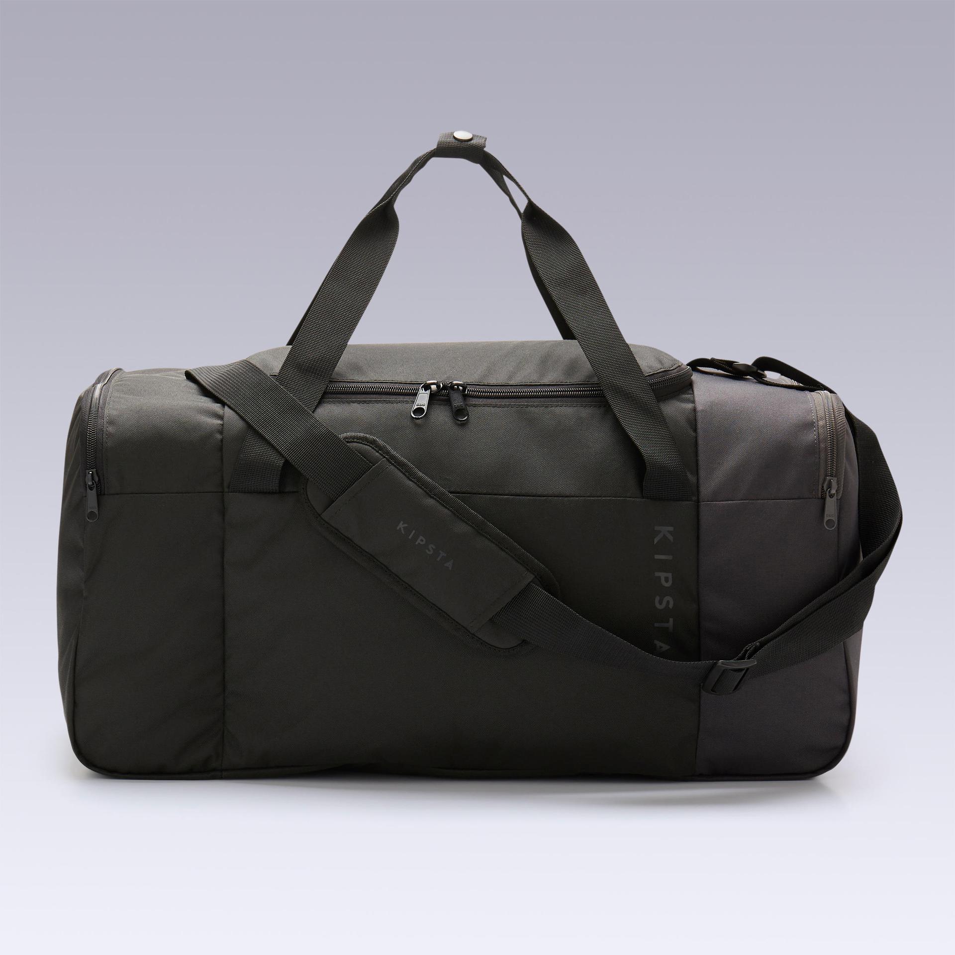 football duffle bag 55l - black