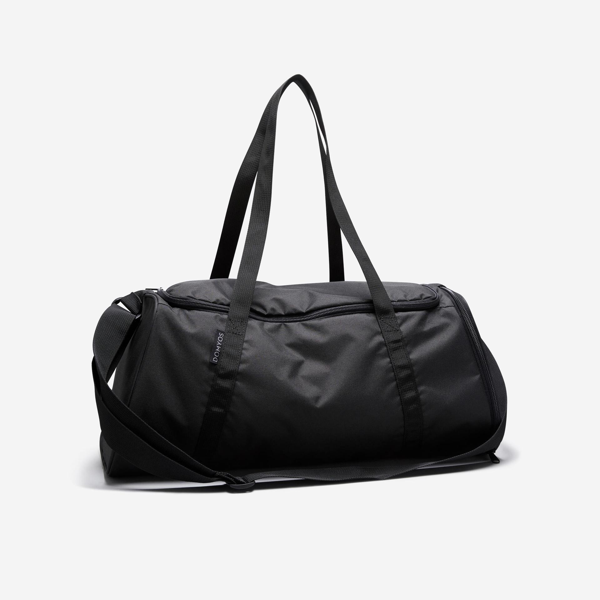 gym duffle bag 20l black