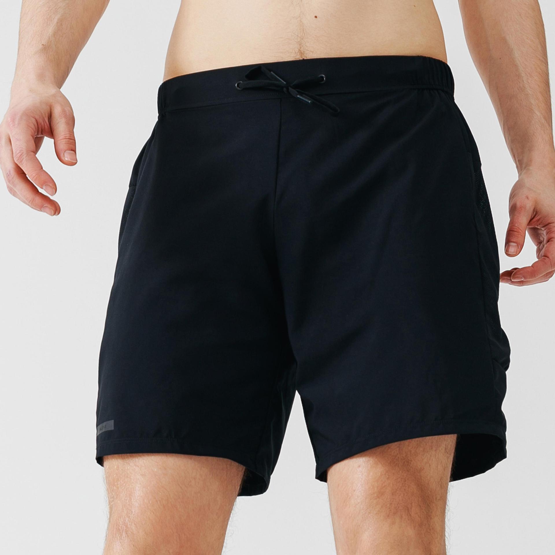 men running shorts run dry+ - black