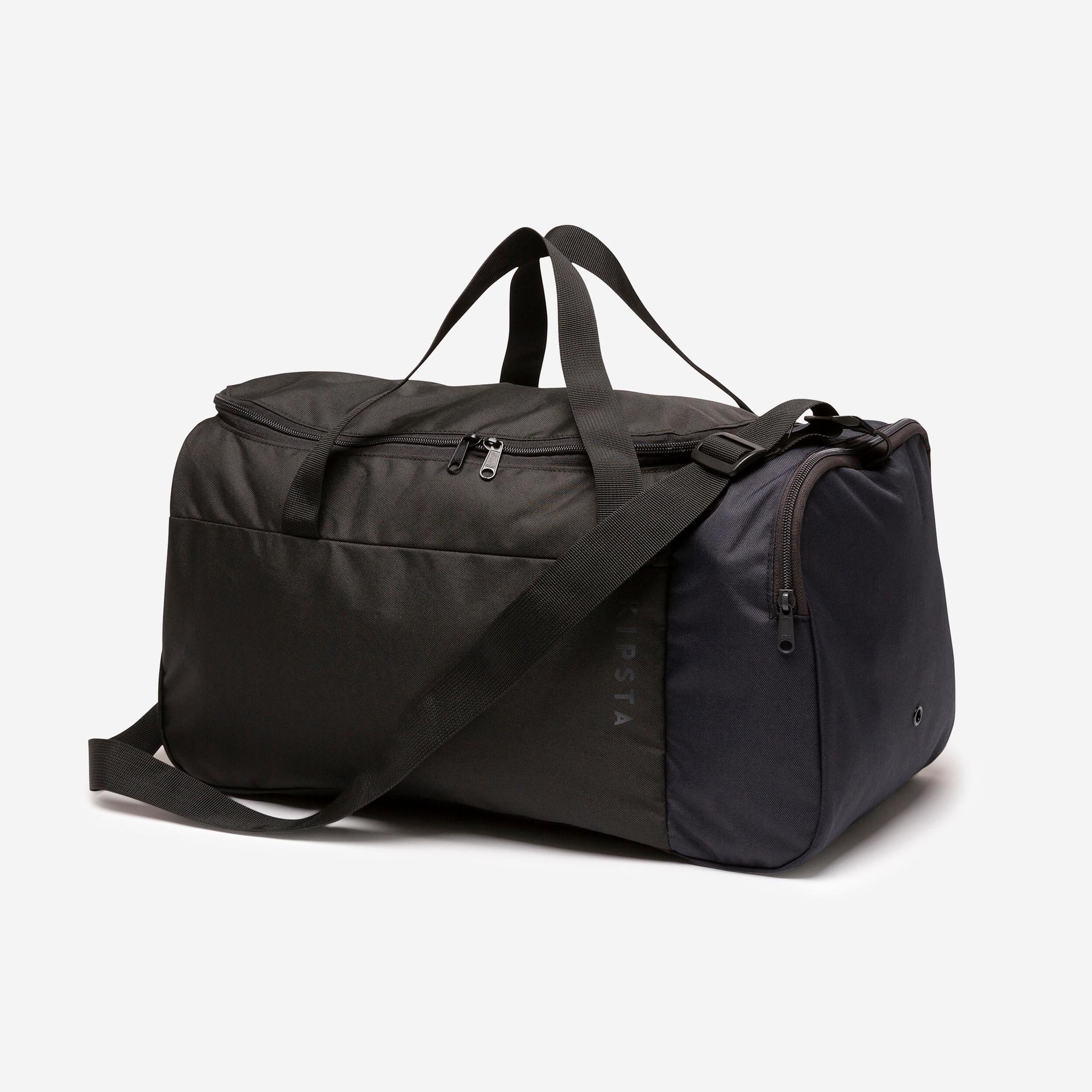 football duffle bag 35l - black