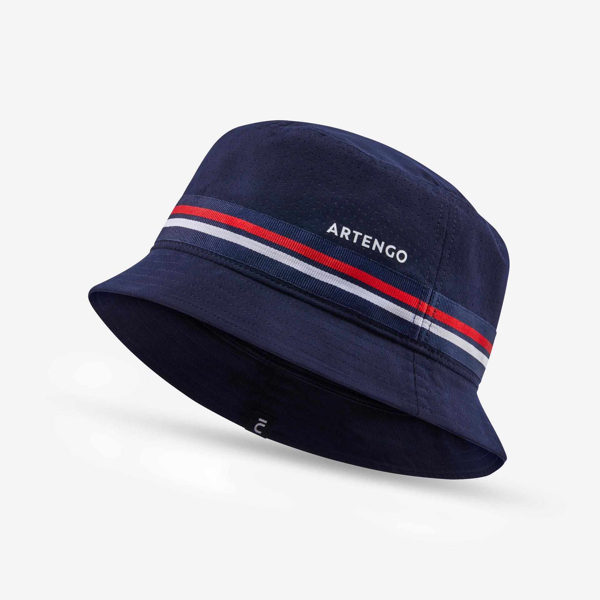 tennis bucket hat - navy