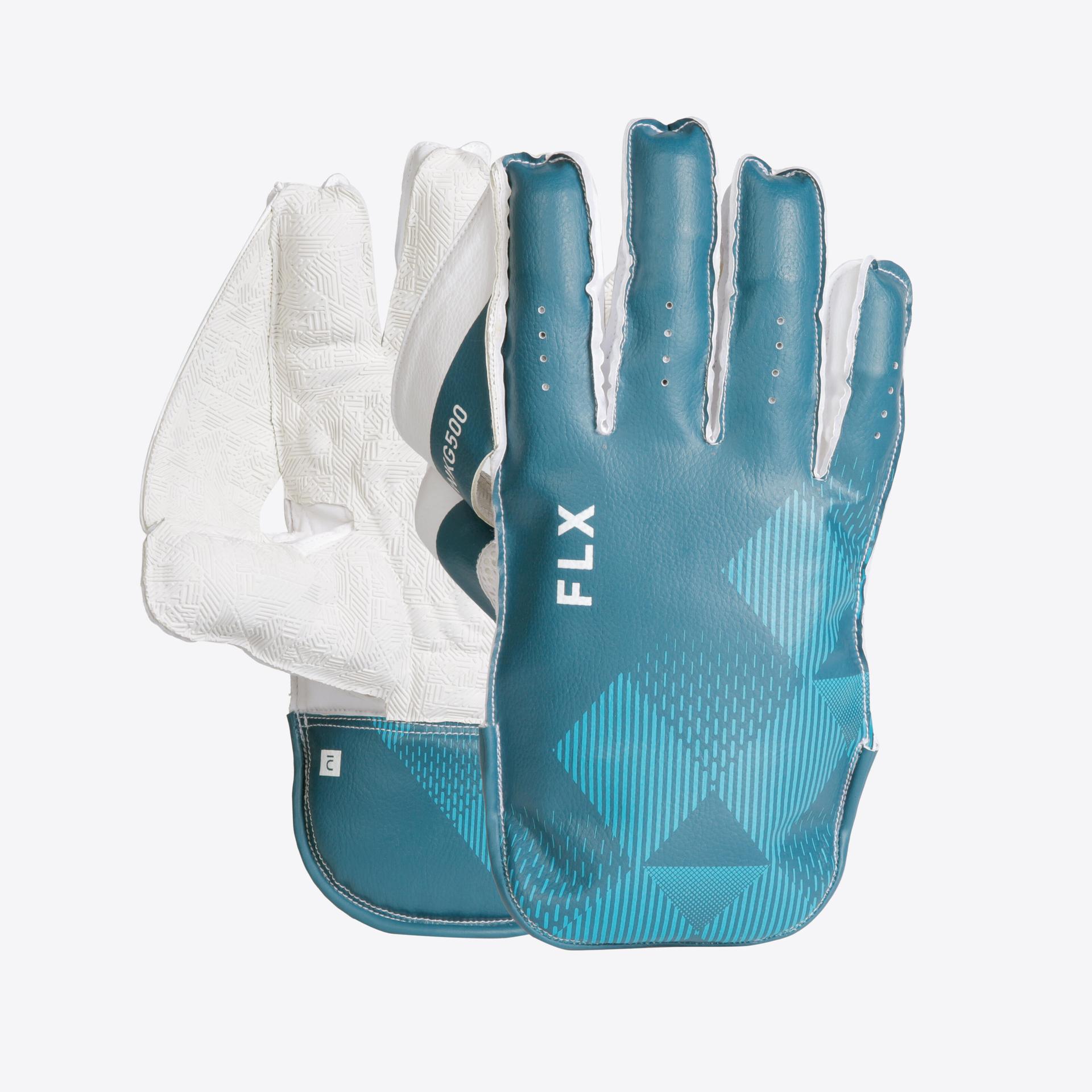 adult cricket keeping gloves wkg 500