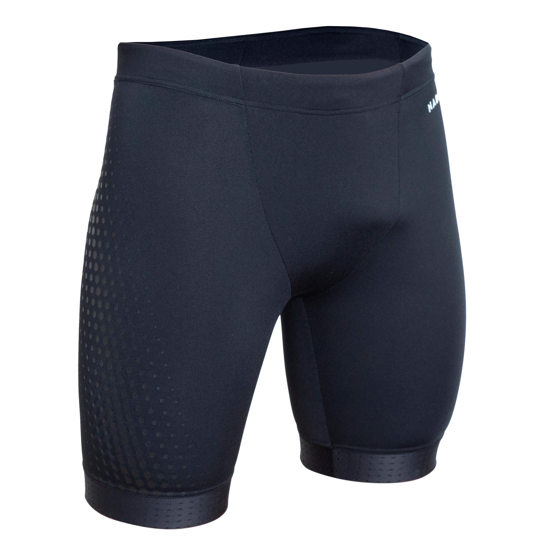 men swimming jammer with inner mesh lining blue