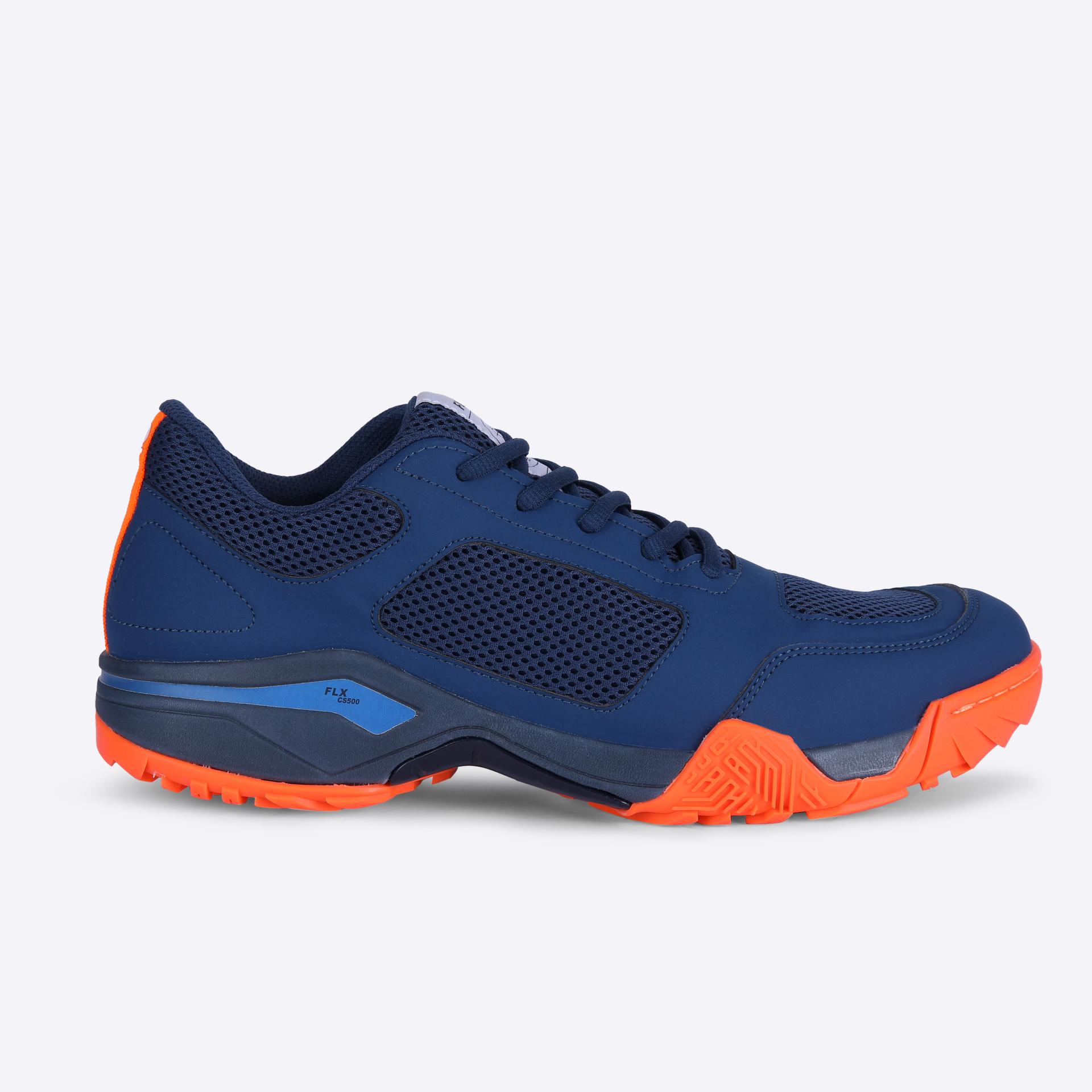 adult cricket shoe cs 500 blue orange