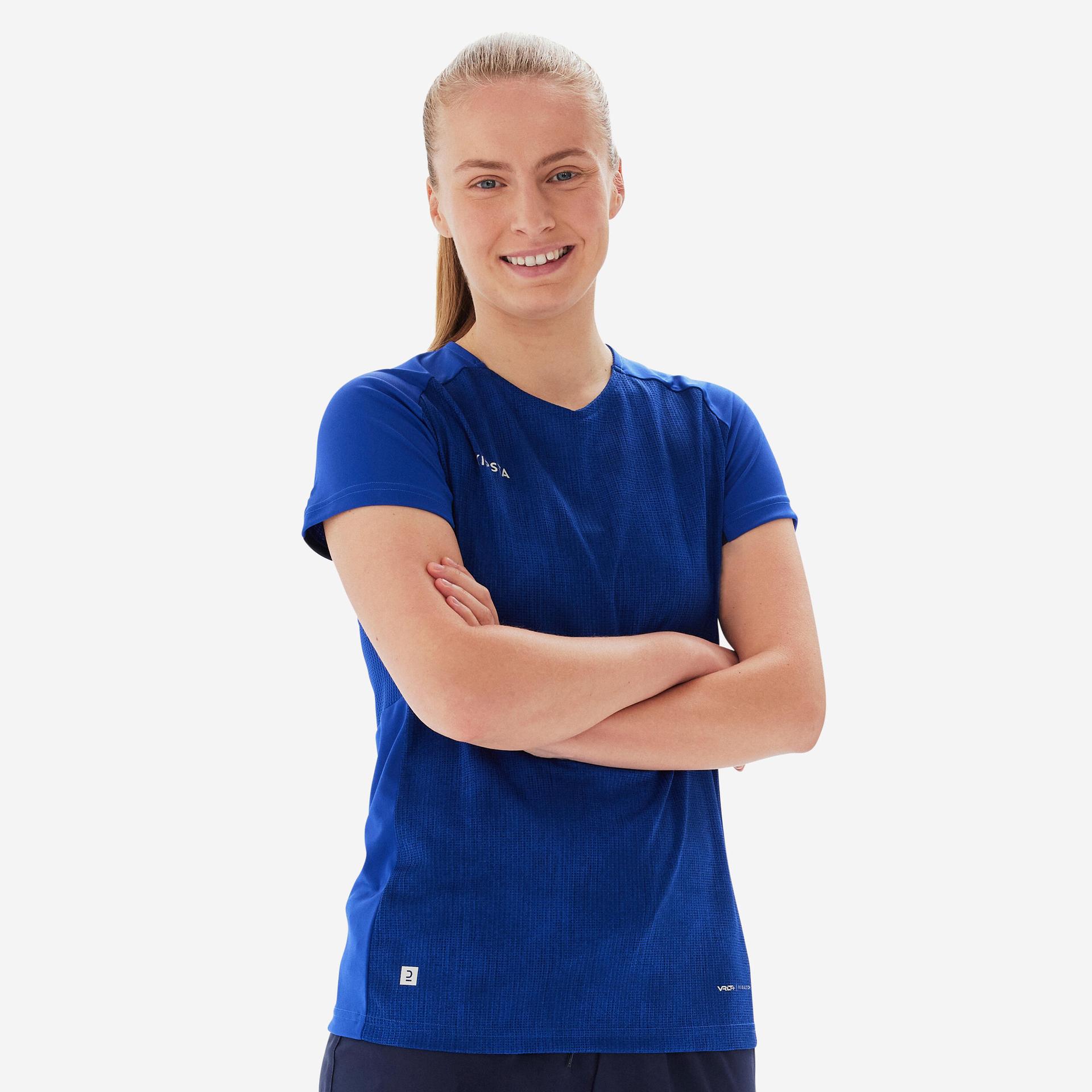 women's football jersey shirt - indigo