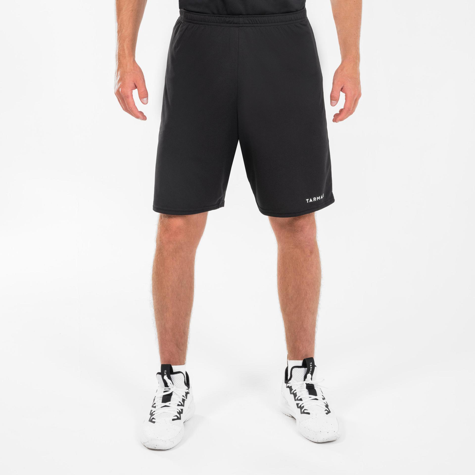 men basketball shorts sh100  black