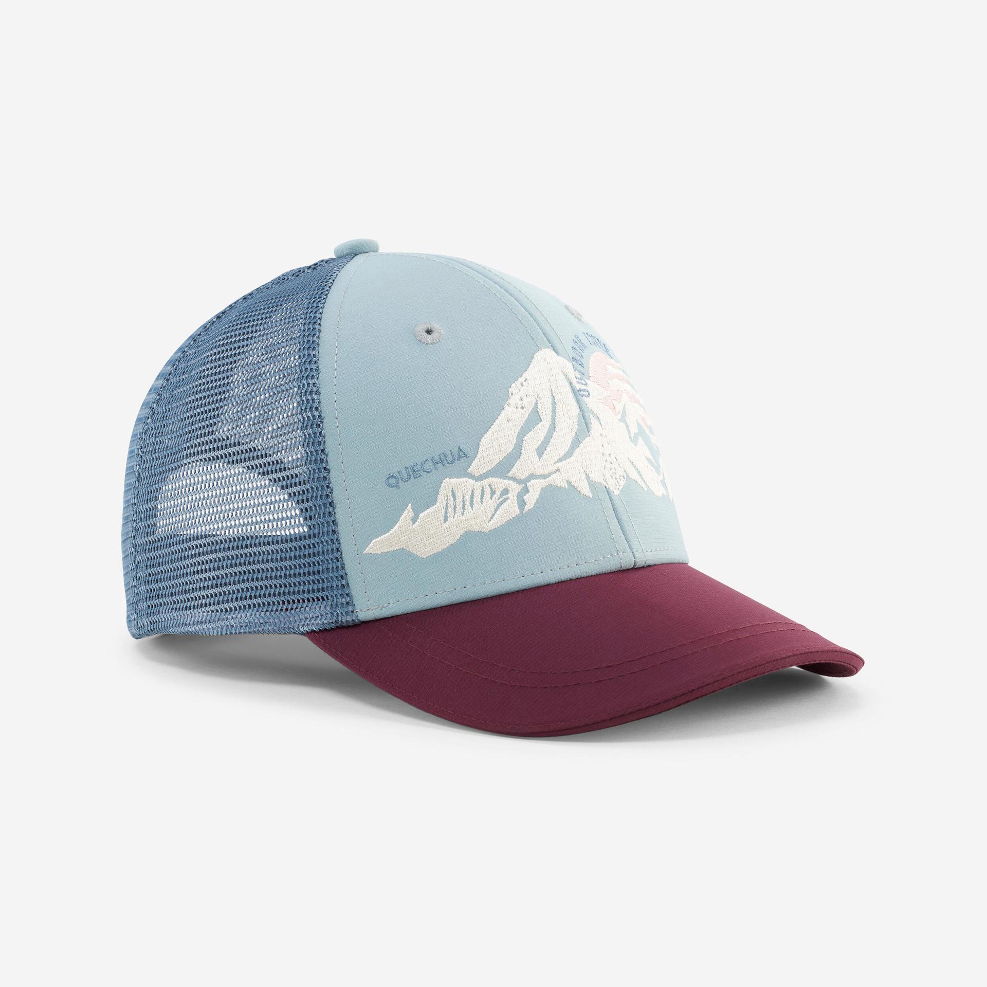 kids' trucker cap mh100 blue