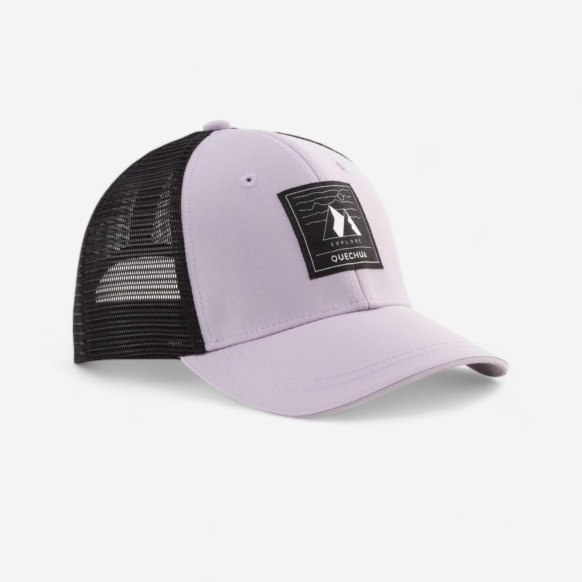 kids' trucker cap mh100 purple