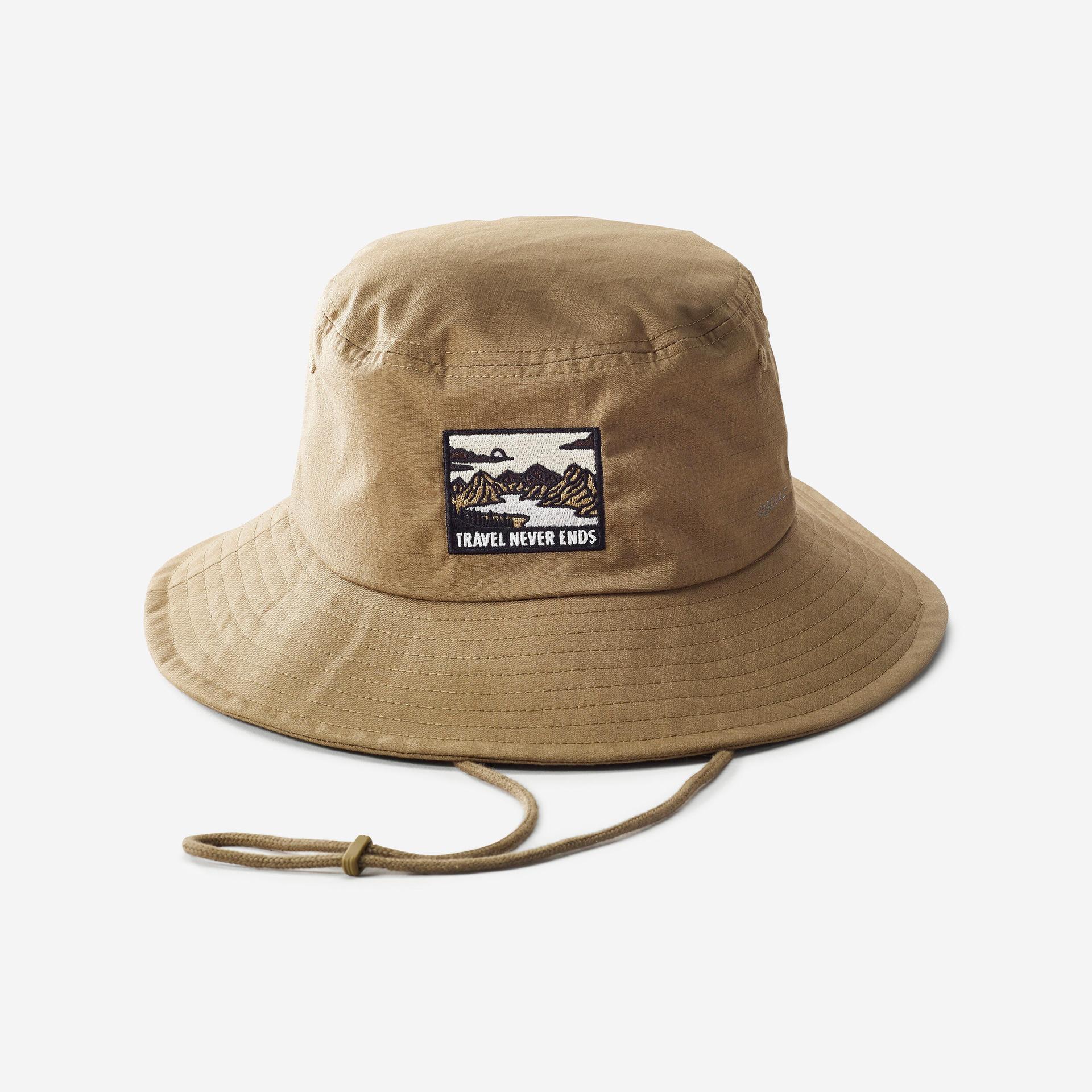 trekking hat 100 brown