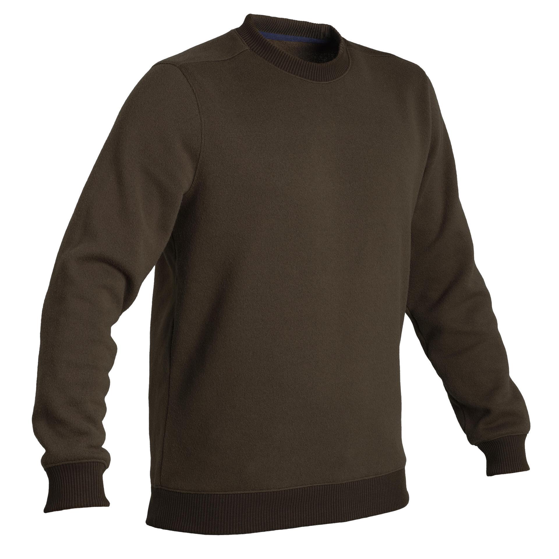 men pullover sweater sg100 - brown