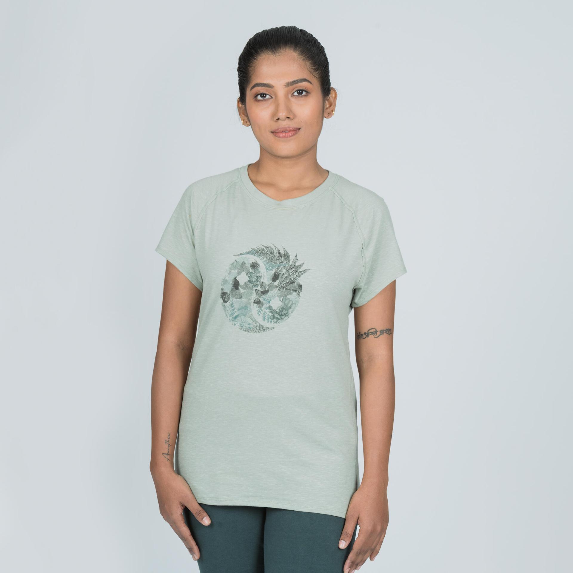 women's gentle yoga t-shirt