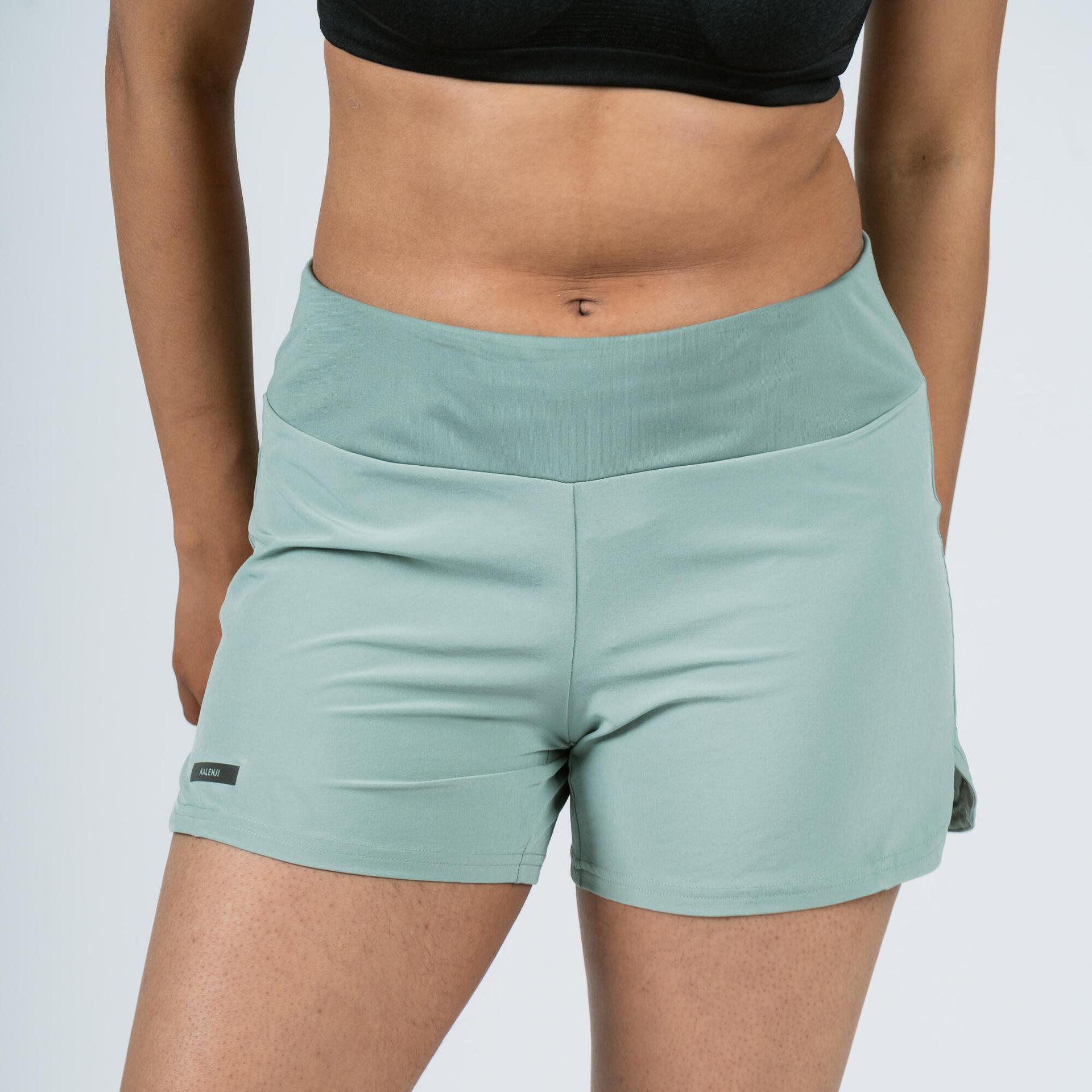 women running shorts dry - khaki