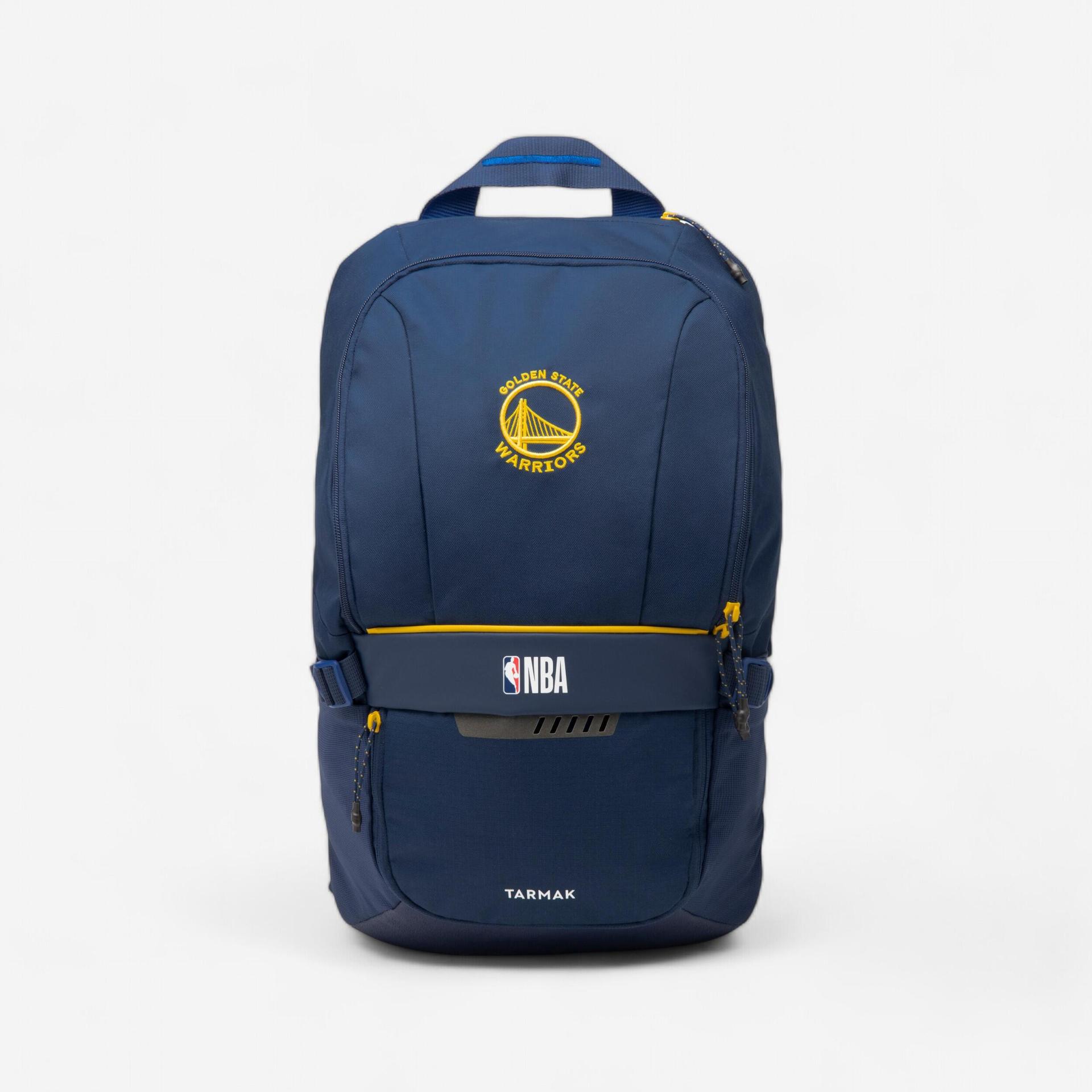 basketball backpack 25 l - nba golden state warriors