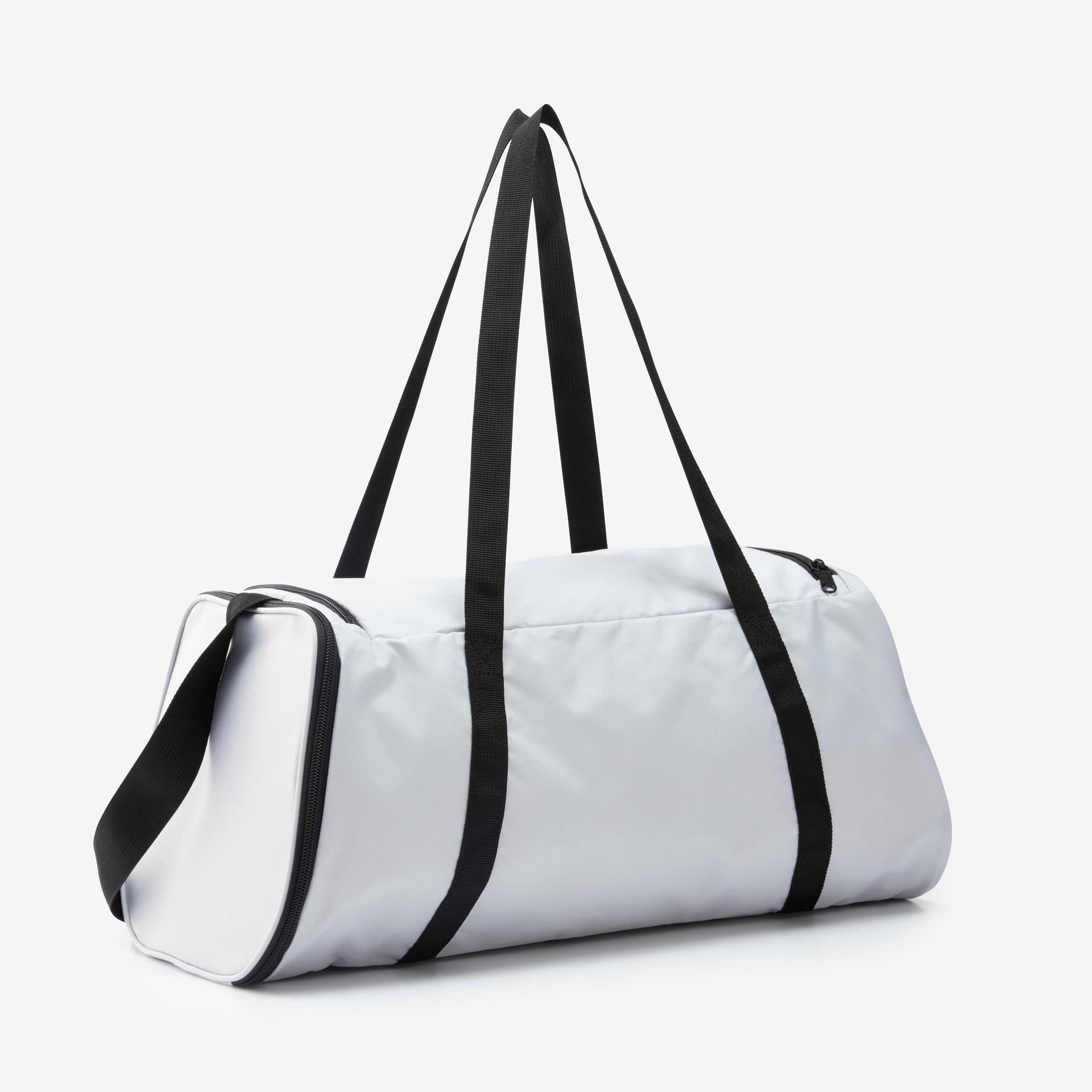 20 l fitness bag - light grey