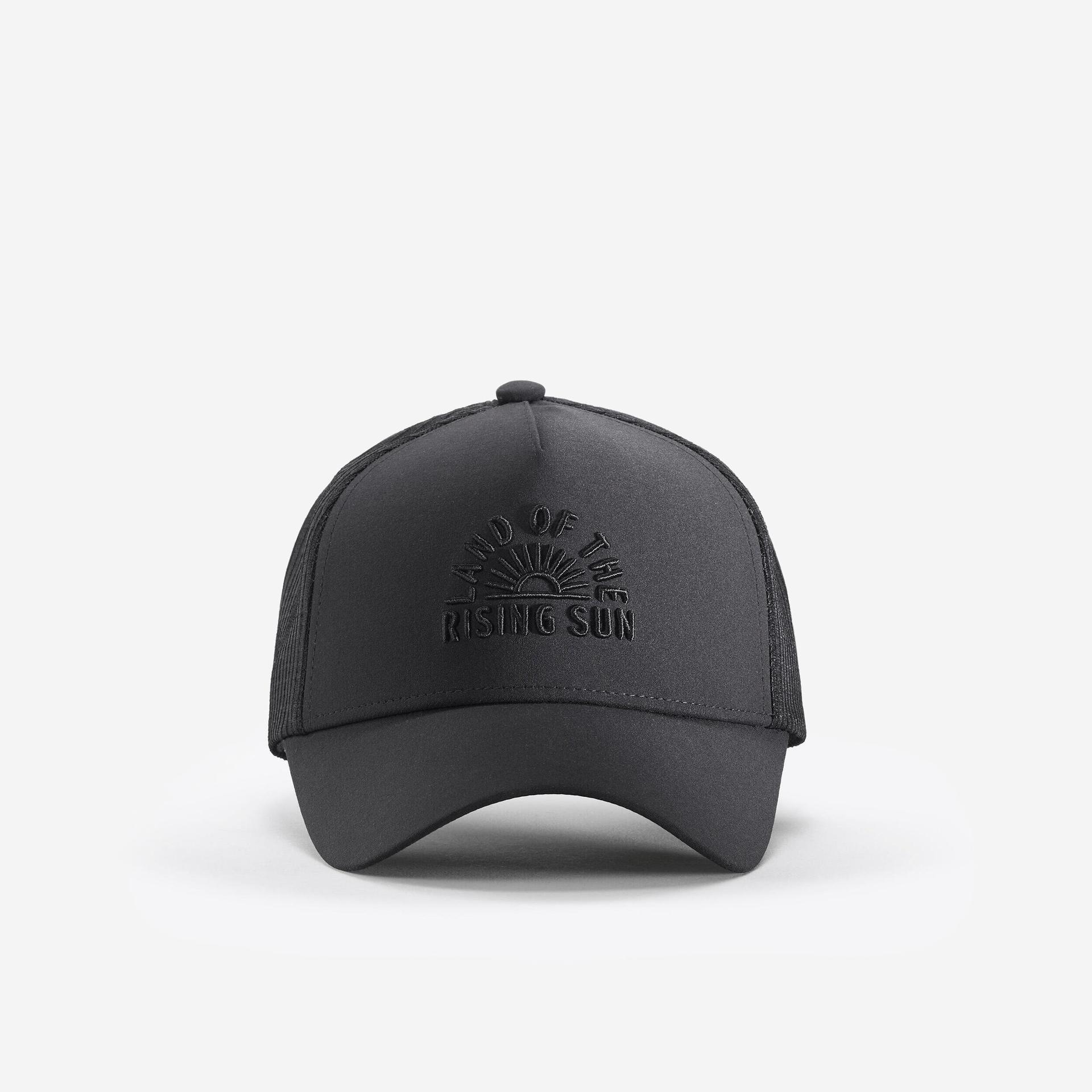 cap travel 500 trucker black