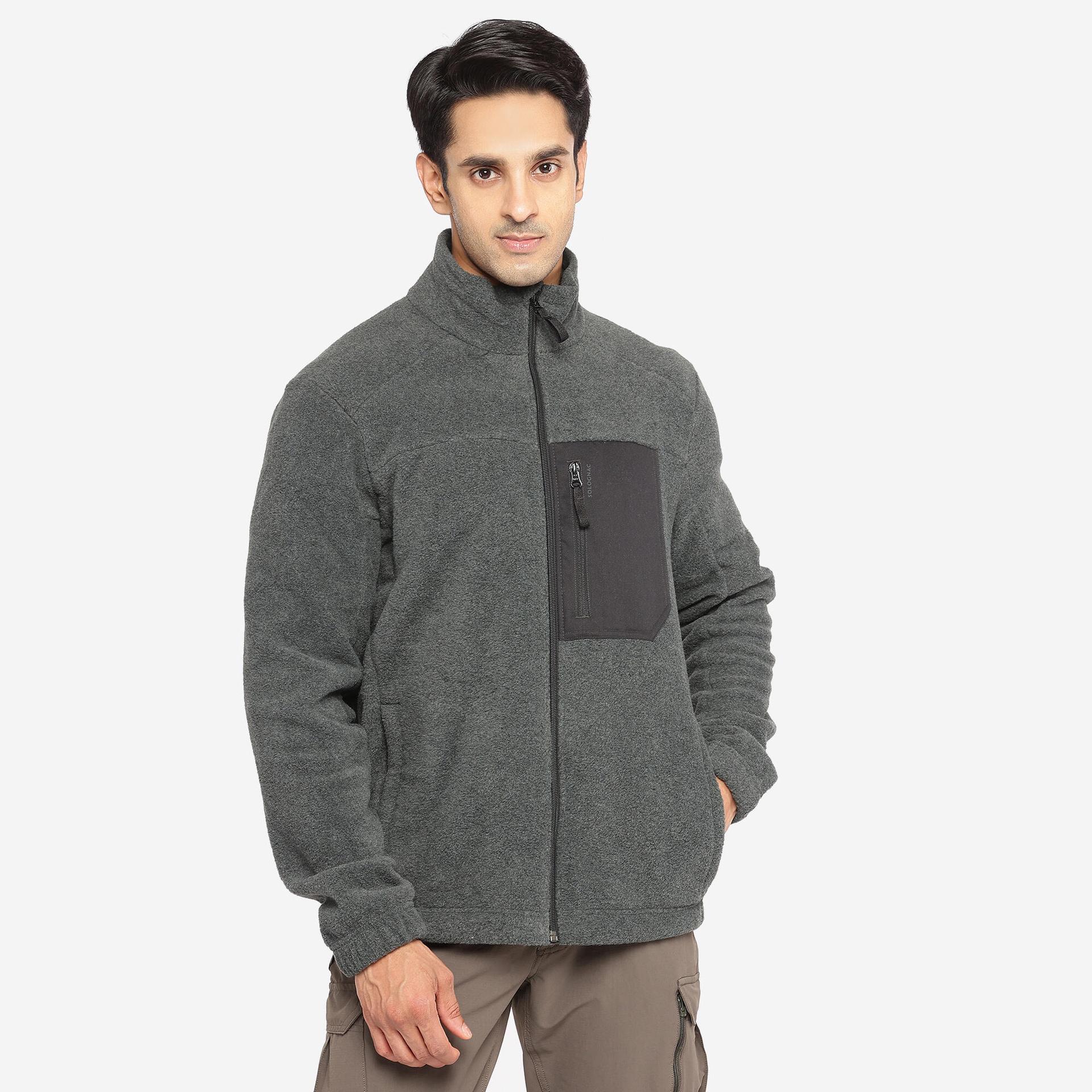 men fleece 500 - mottled grey