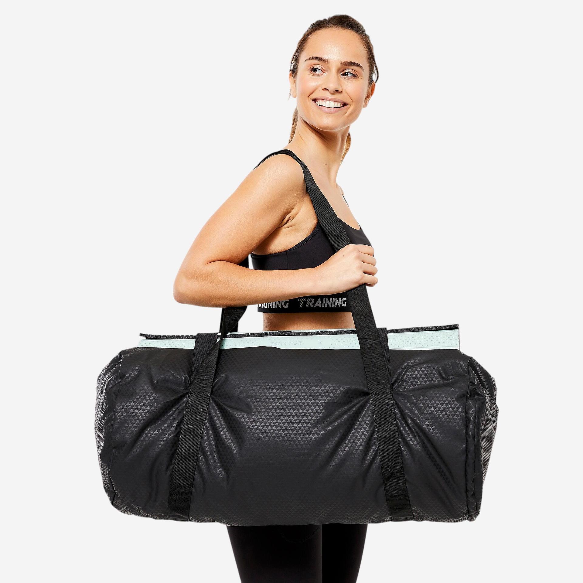 women's barrel bag 50 l - black