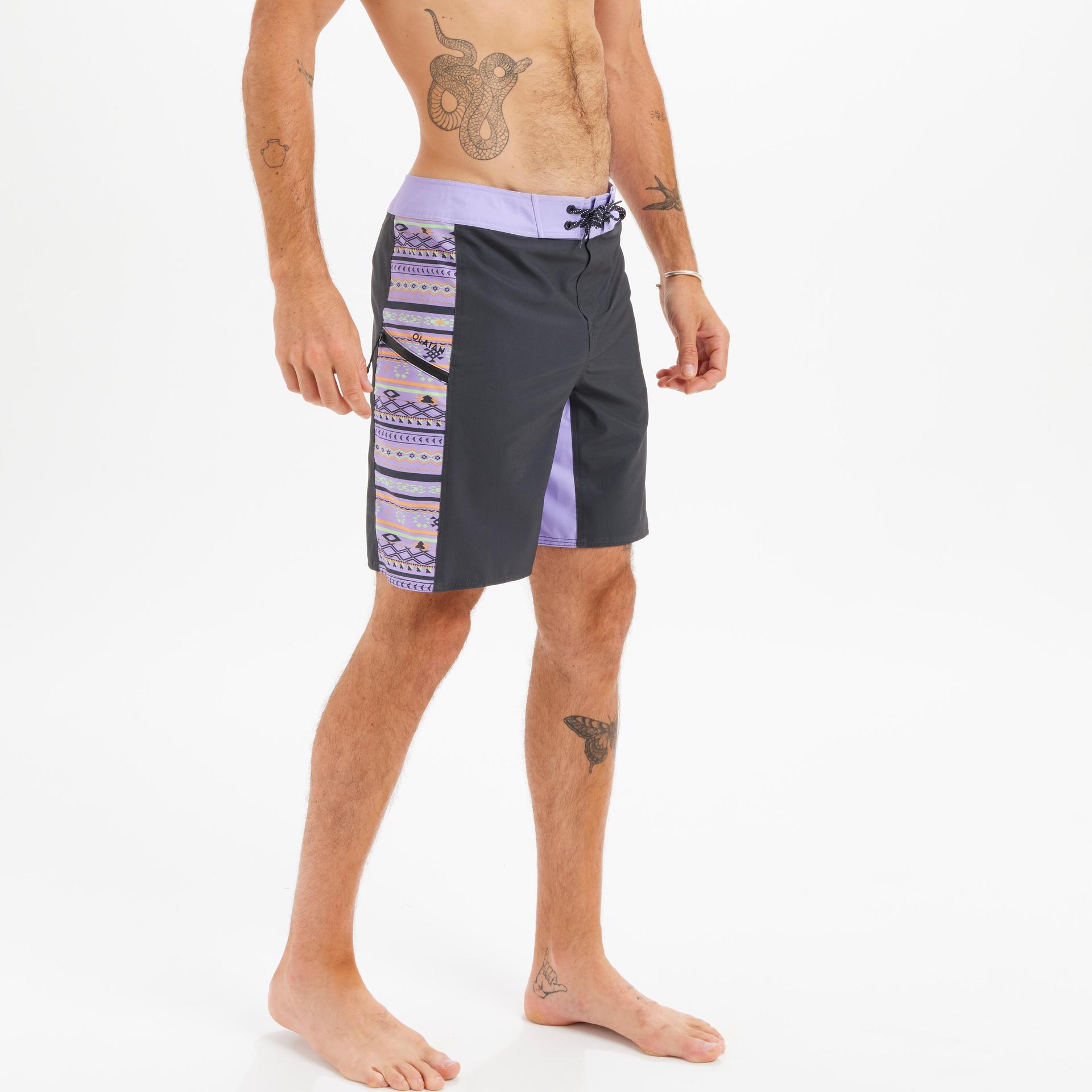 boardshort surf 500 19_quote_ blanket purple