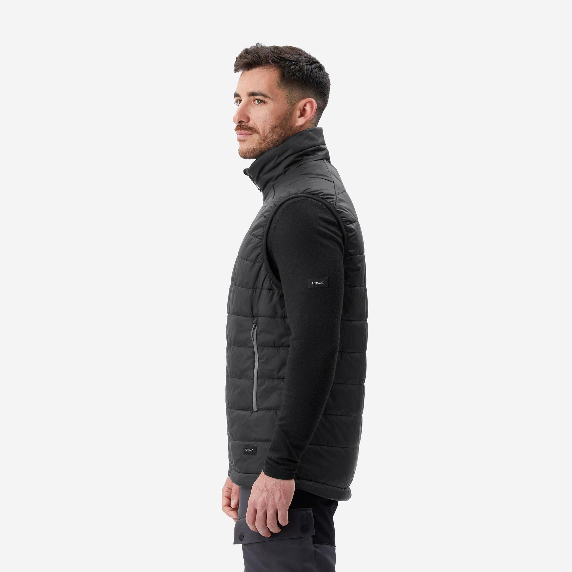 men padded gilet - mt100 black