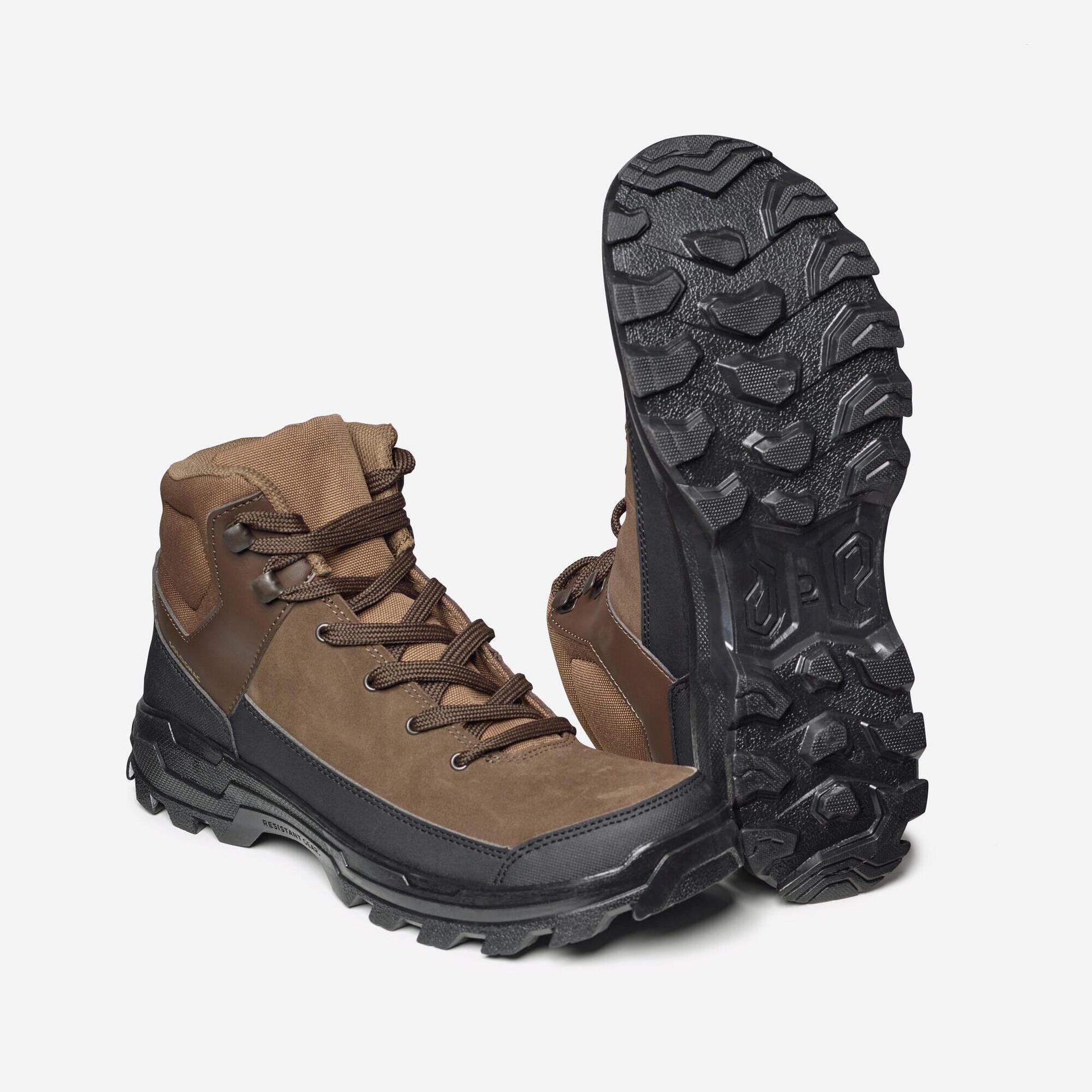 outdoor boots wildlife crosshunt 100 mid- brown