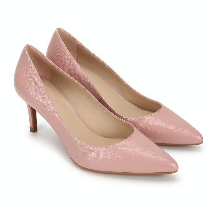 dusty pink bellie pointed heels