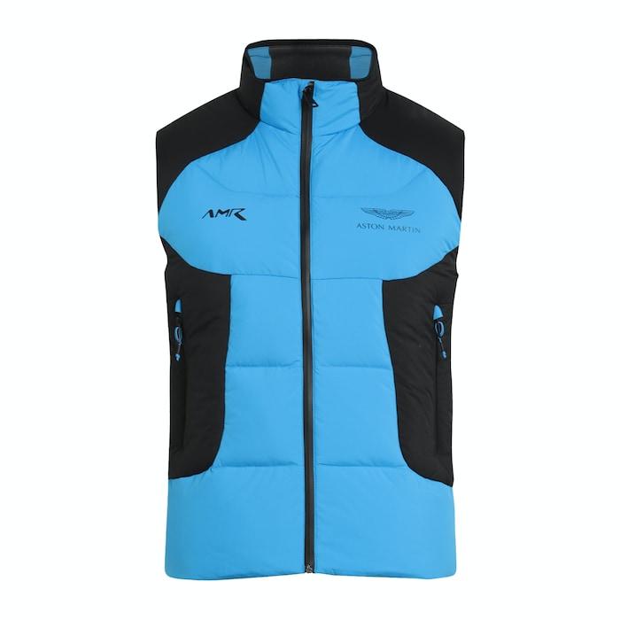 blue colourblocked pacer jacket