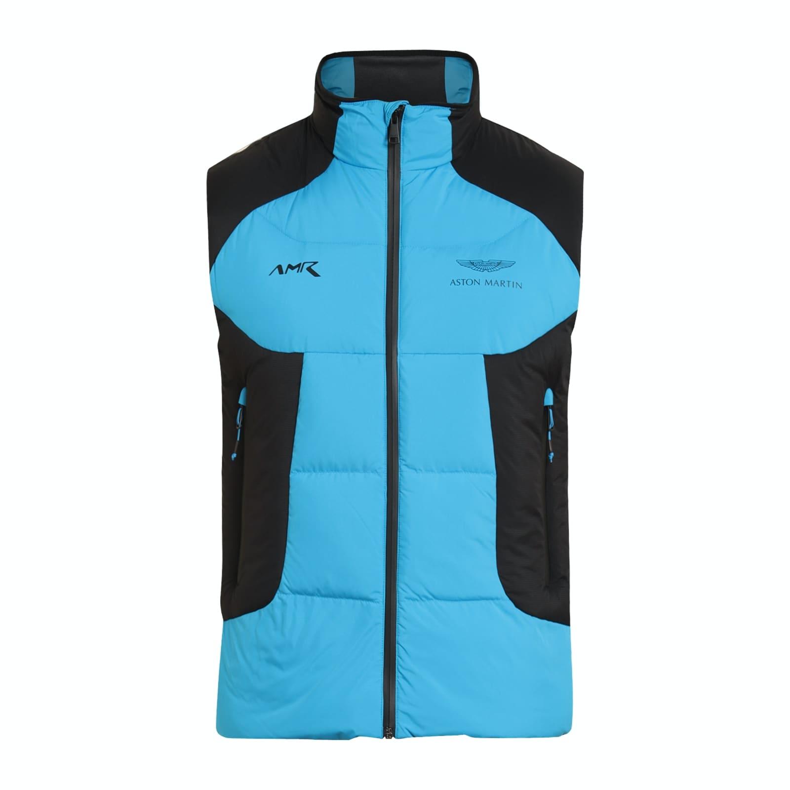 blue colourblocked pacer jacket