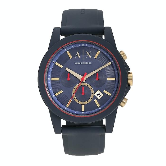 armani exchange blue watch ax1335