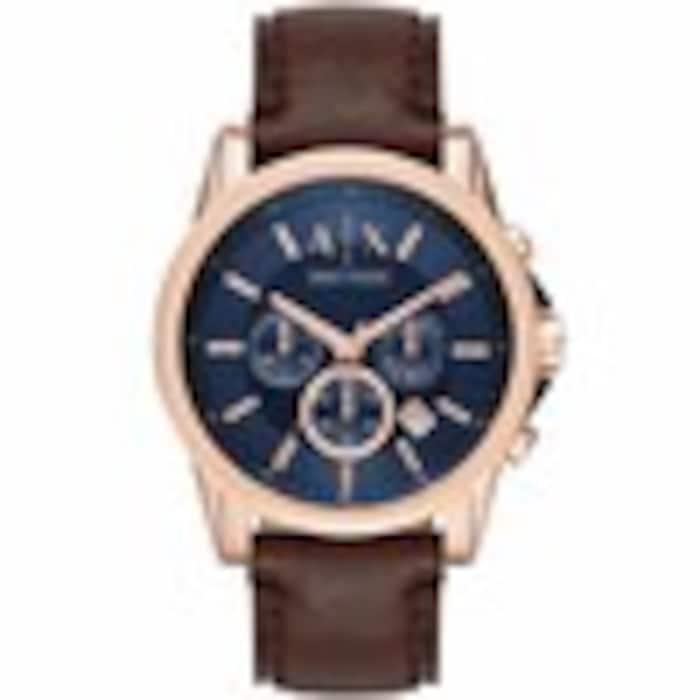 armani exchange brown watch ax2508