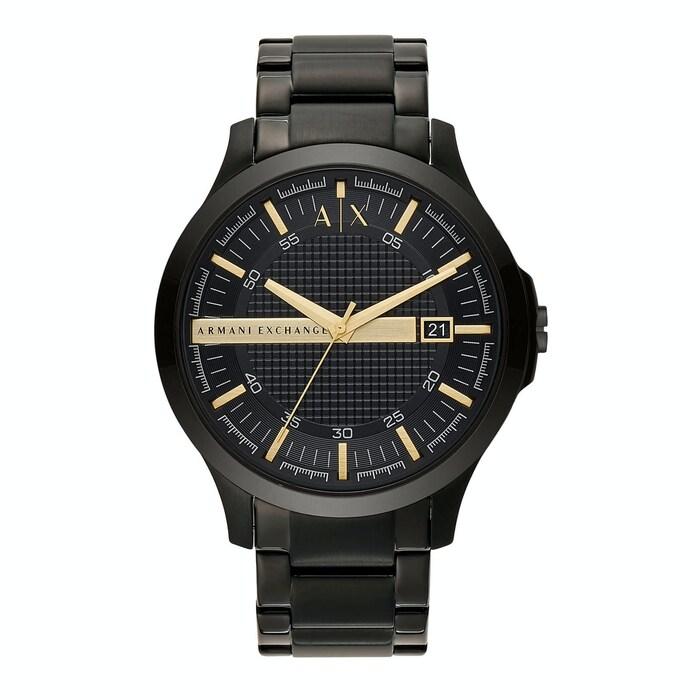 armani exchange black watch ax2413