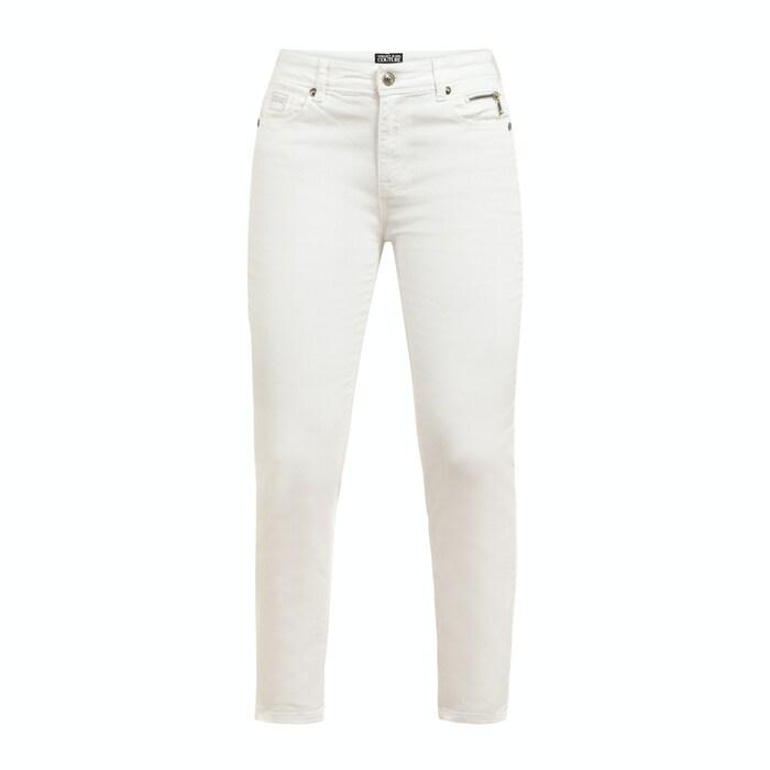 women white solid skinny jeans