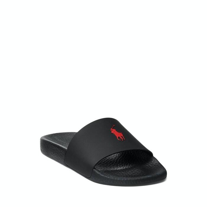 men black signature pony slide