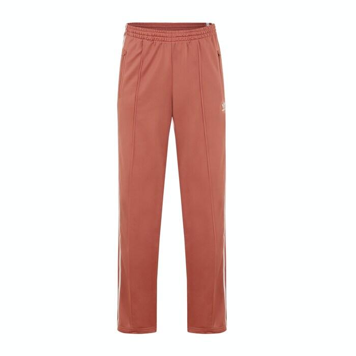 women rust side-stripes track pants