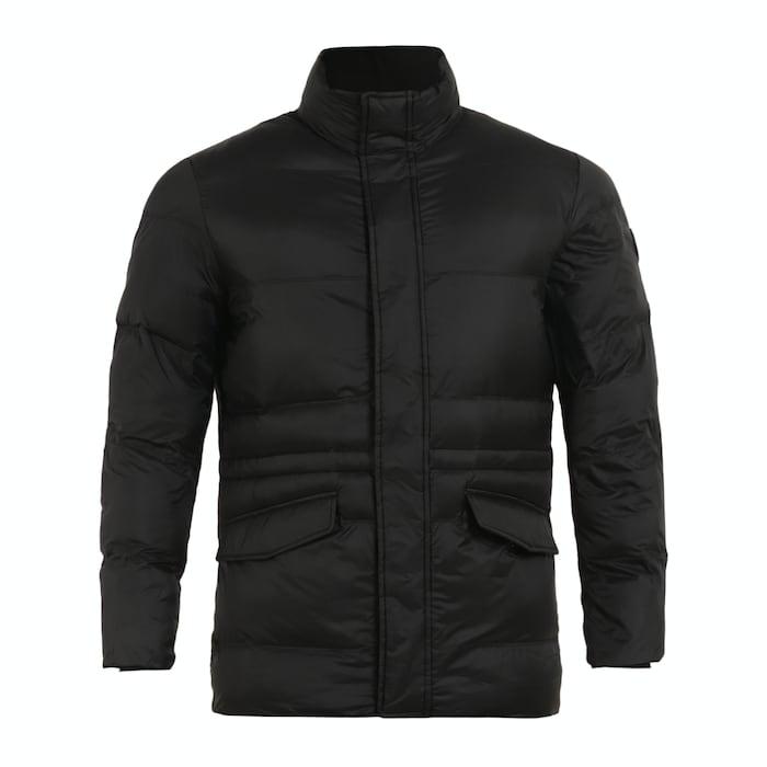 men black puffer jacket