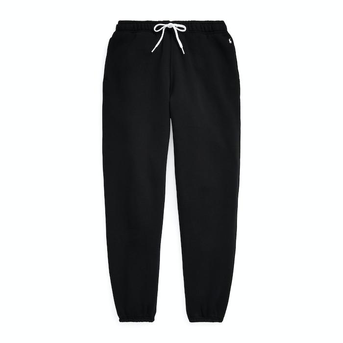 women black fleece athletic joggers