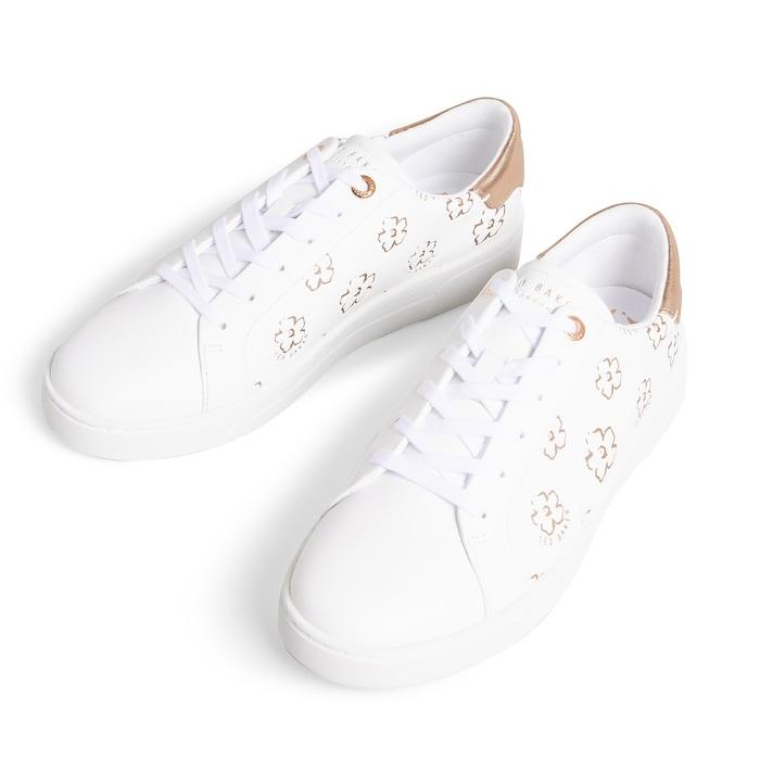 women gold magnolia cupsole trainers