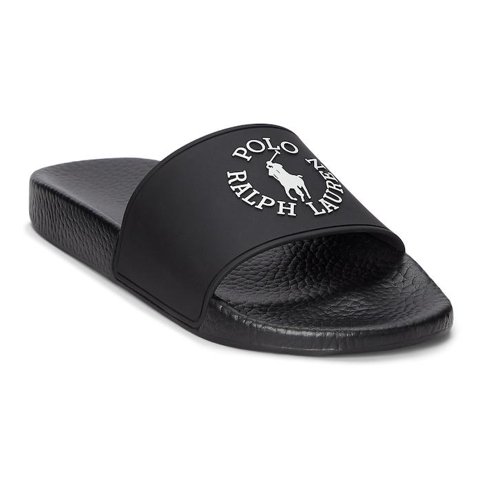 men black logo sliders