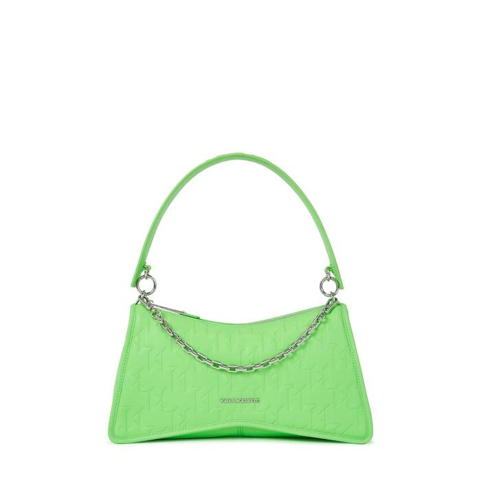 women green seven element kl monogram shoulder bag