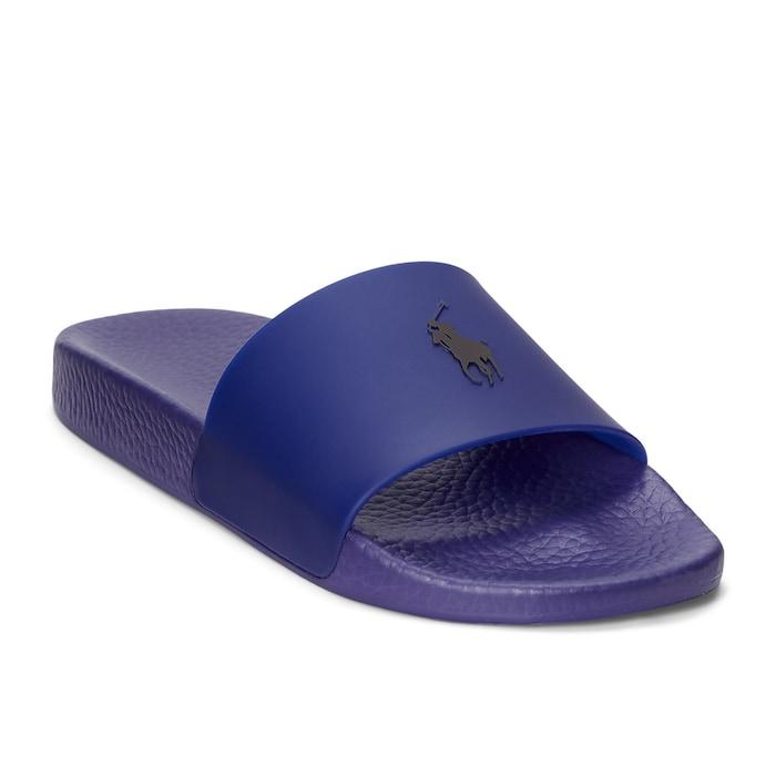 men purple color-changing signature pony slide